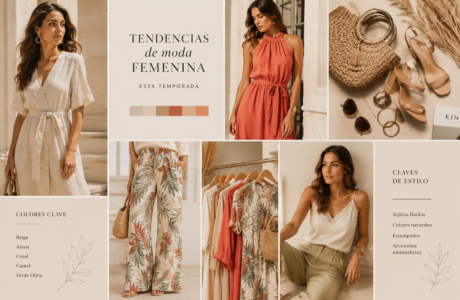 looks de tendencias de moda femenina esta temporada